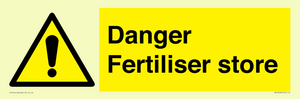 Danger Fertiliser store